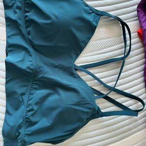 All in Motion Teal Sports Bra